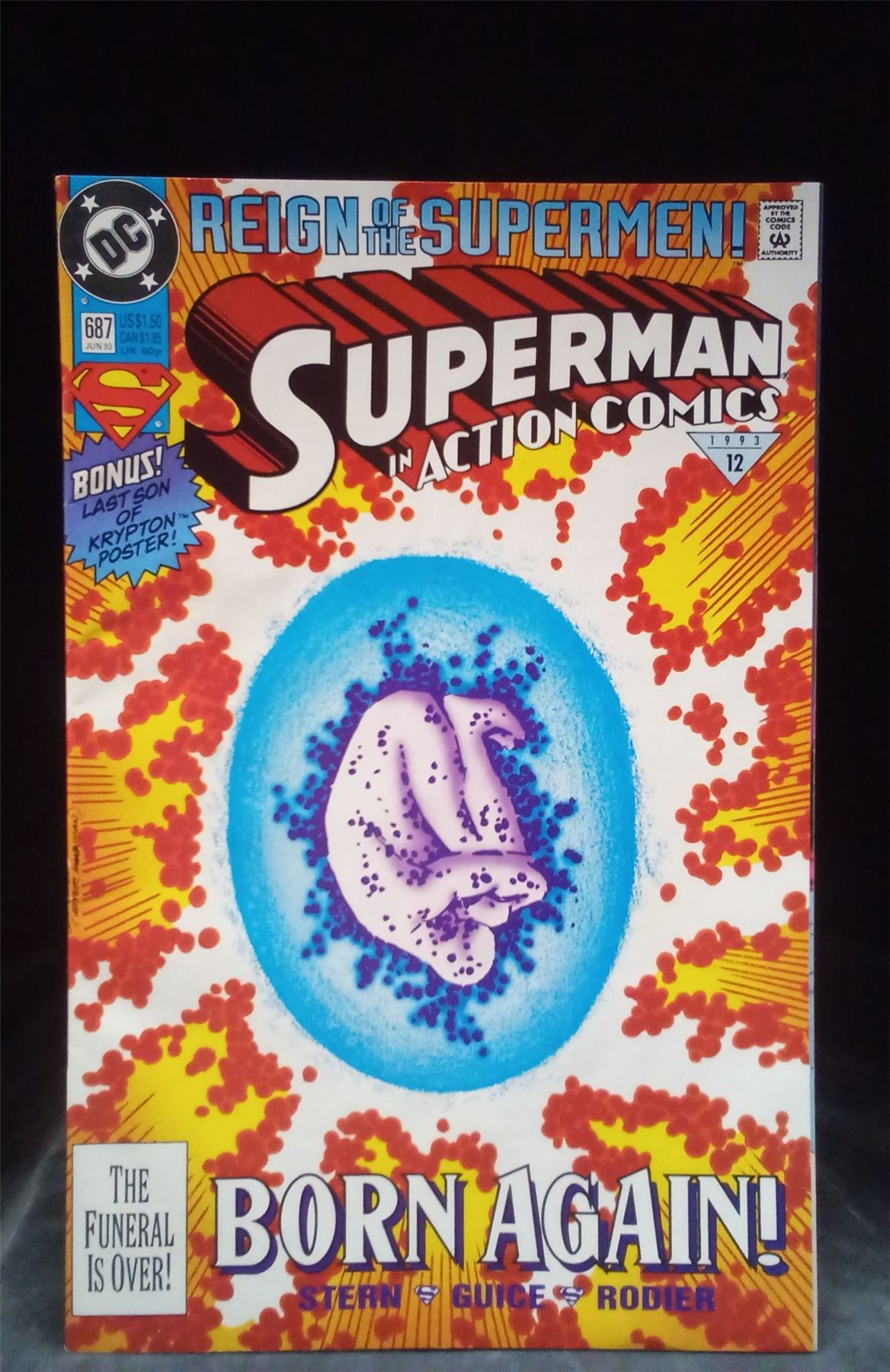 Action Comics #687 1993 DC Comics Comic Book
