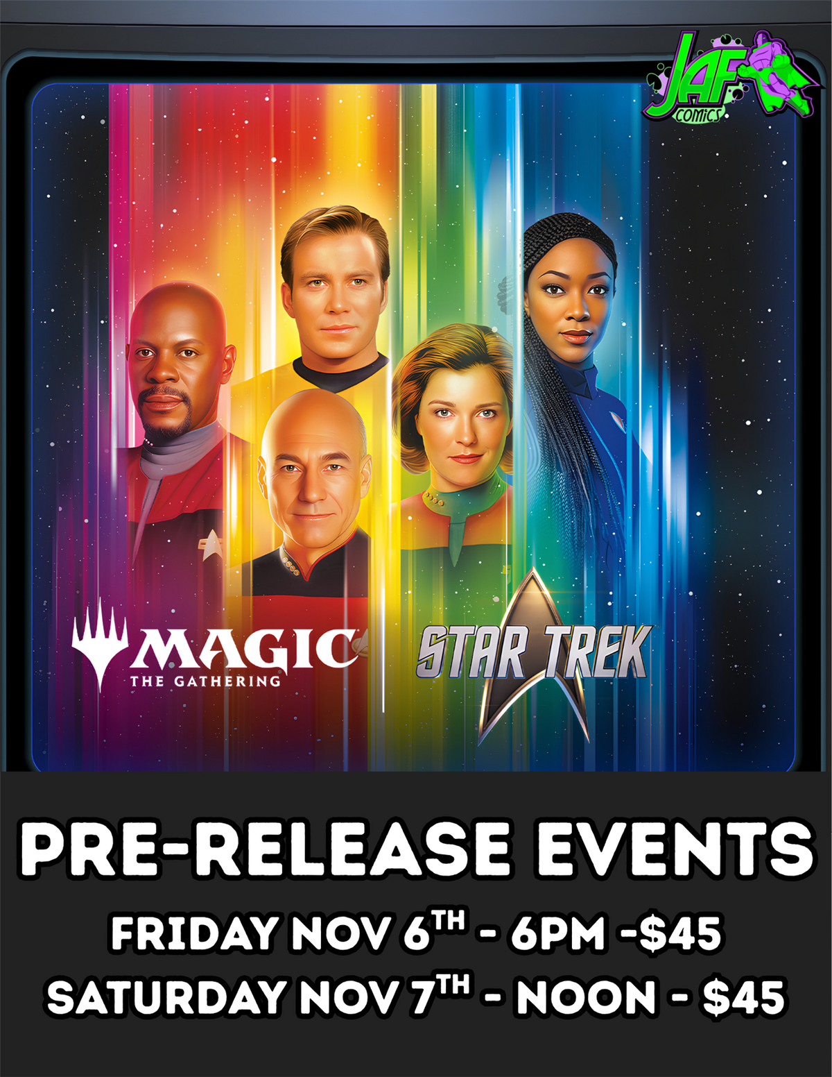 MtG: Star Trek PreRelease Event Friday 11/06/26 @ 6:00pm