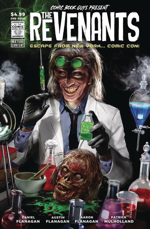 Revenants Escape From New York Comic Con Cvr C Gallagher (mr The Comic Book Guys Comic Book