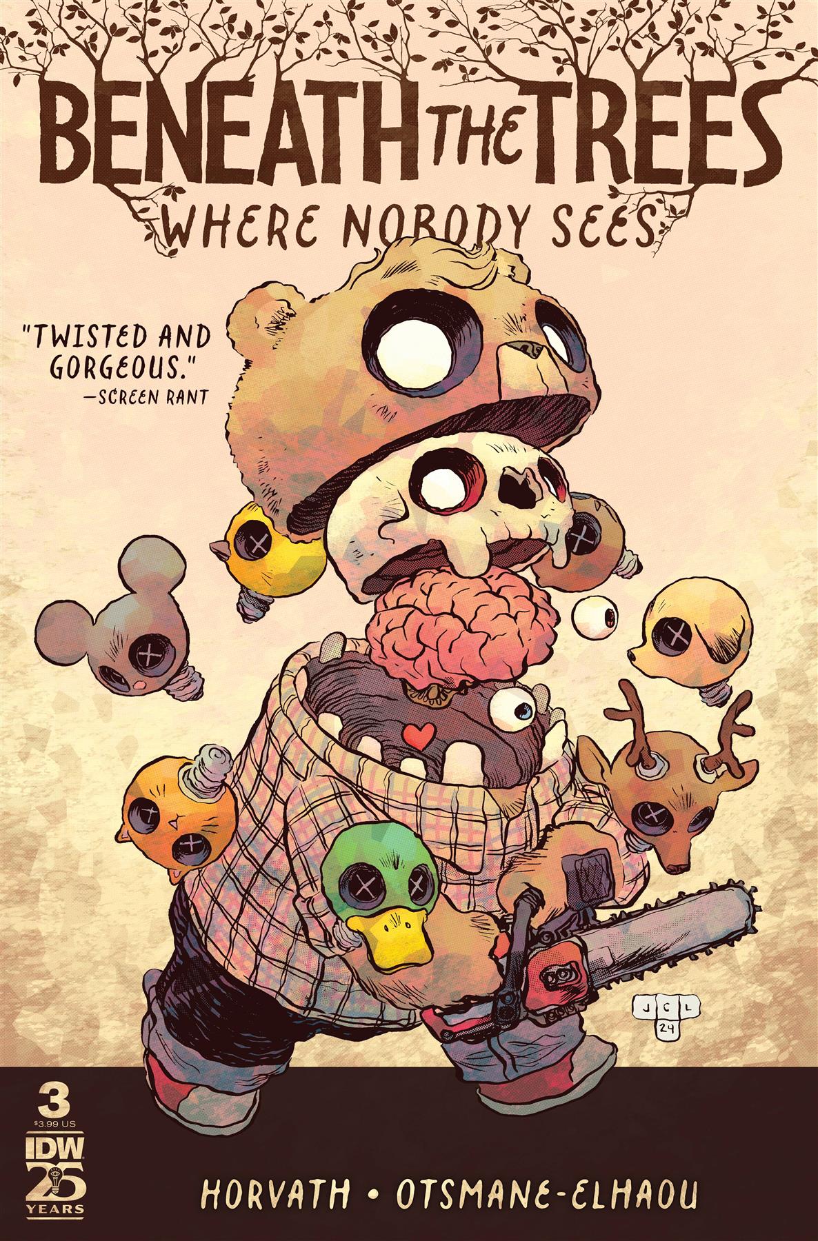 Beneath Trees Where Nobody Sees #3 2nd Ptg Idw-prh Comic Book
