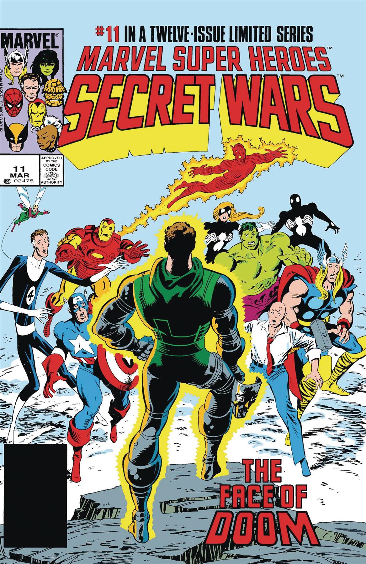Msh Secret Wars #11 Facsimile Ed Foil Var Marvel Comic Book 2024