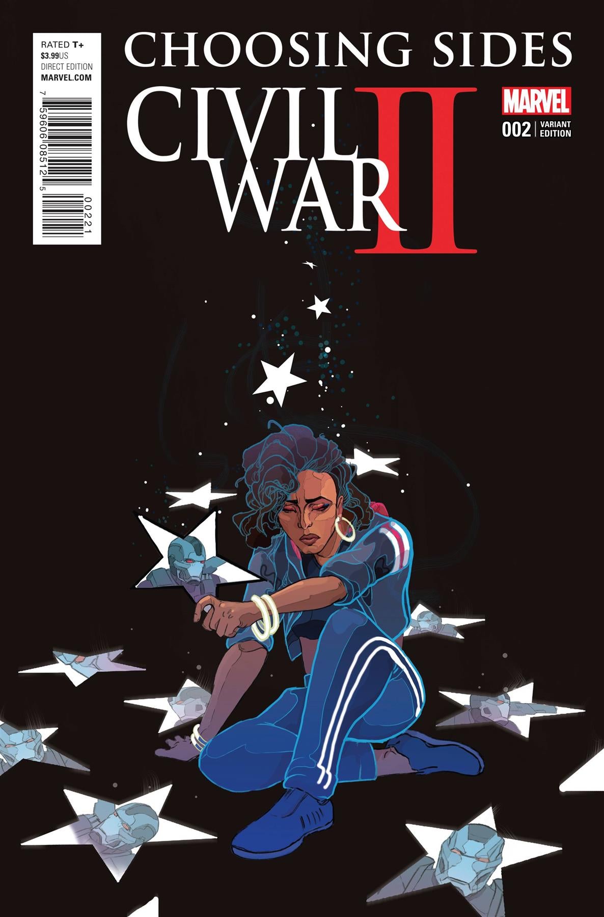 Civil War Ii Choosing Sides #2 (Ward Var) Marvel Comics Comic Book