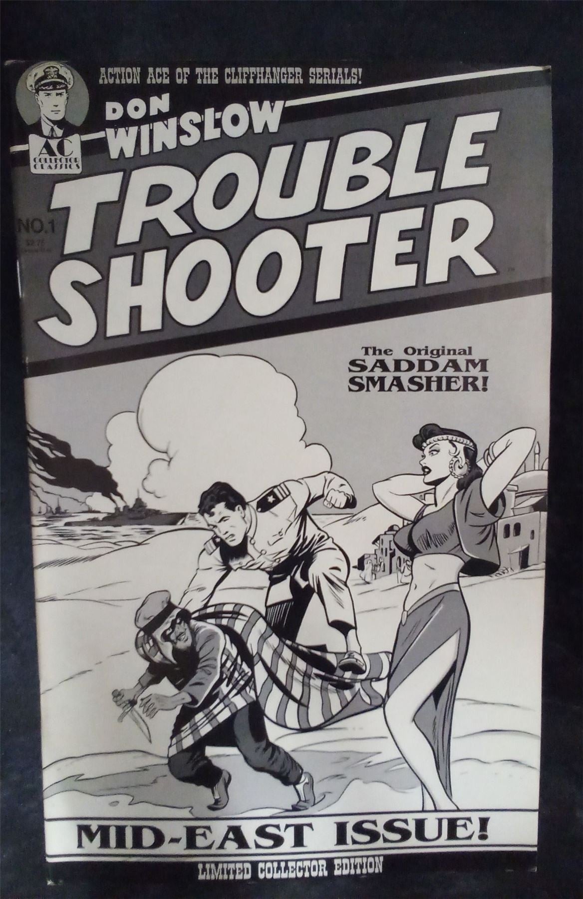 Don Winslow Troubleshooter #1 1991 AC Comics Comic Book
