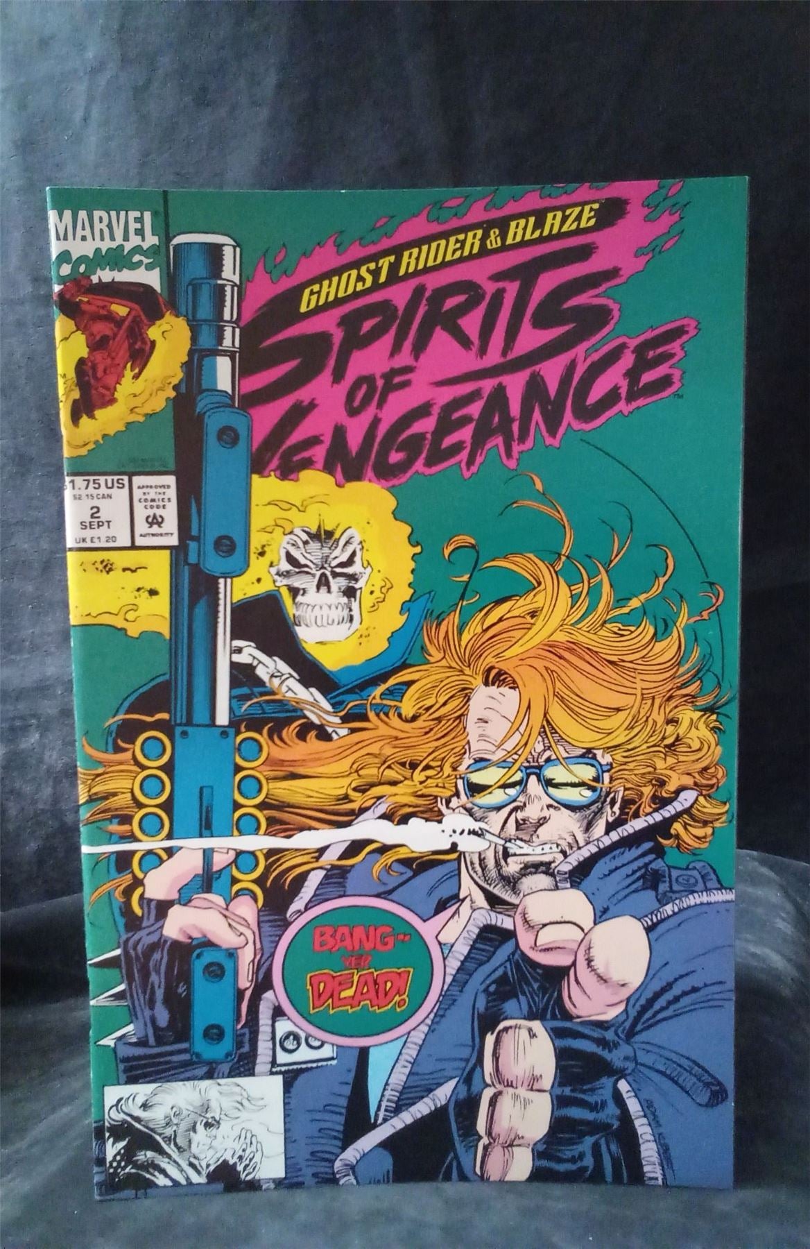 Ghost Rider/Blaze: Spirits of Vengeance #2 1992 Marvel Comics Comic Book