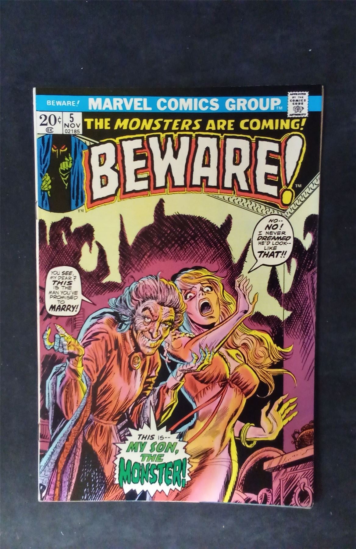 Beware! #5 1973 marvel Comic Book