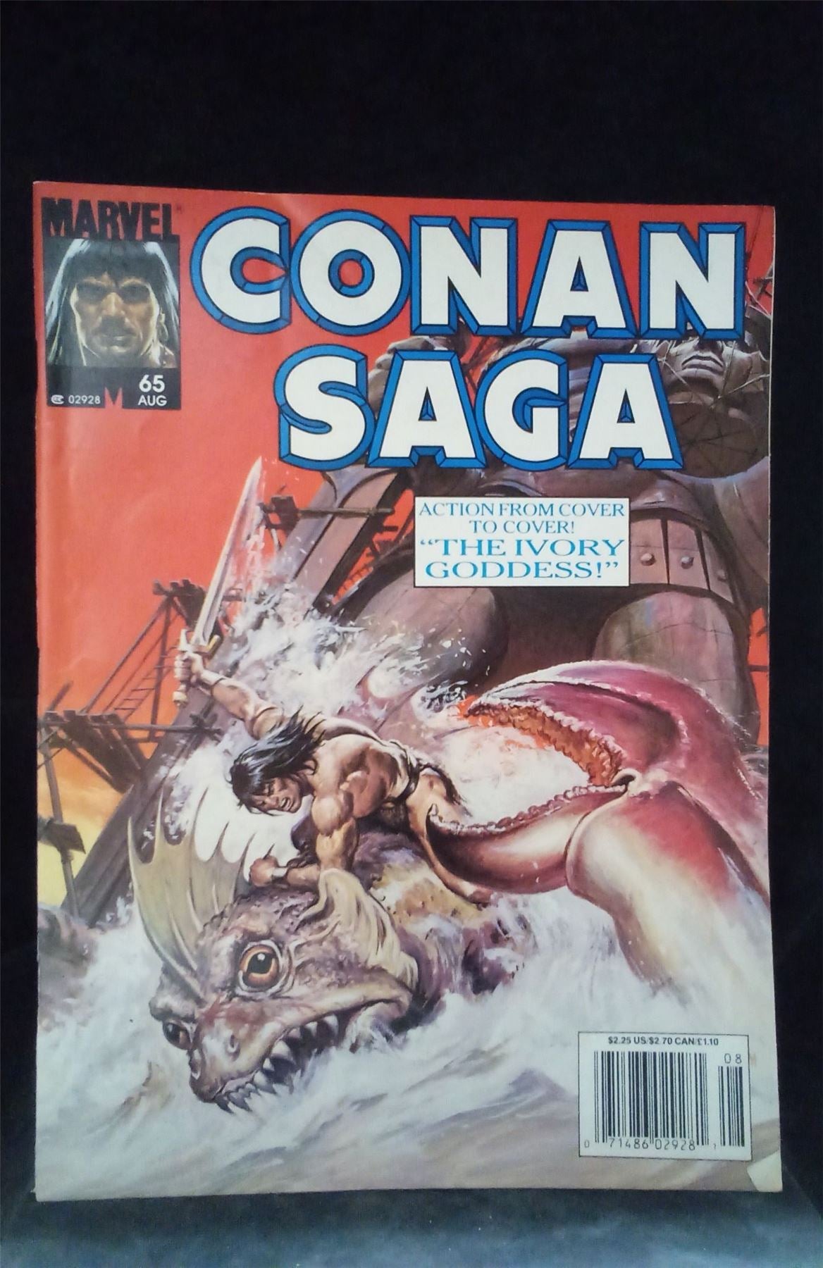 Conan Saga #65 1992 Marvel Comics Comic Book
