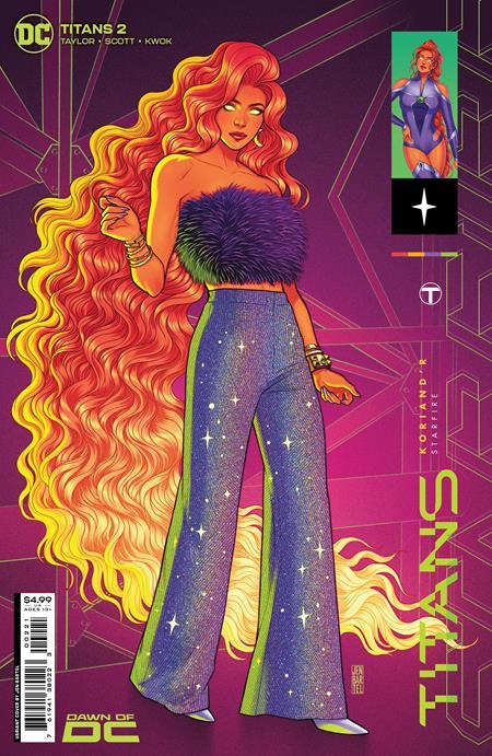 Titans #2 Cvr B Jen Bartel Card Stock Var DC Comics Comic Book