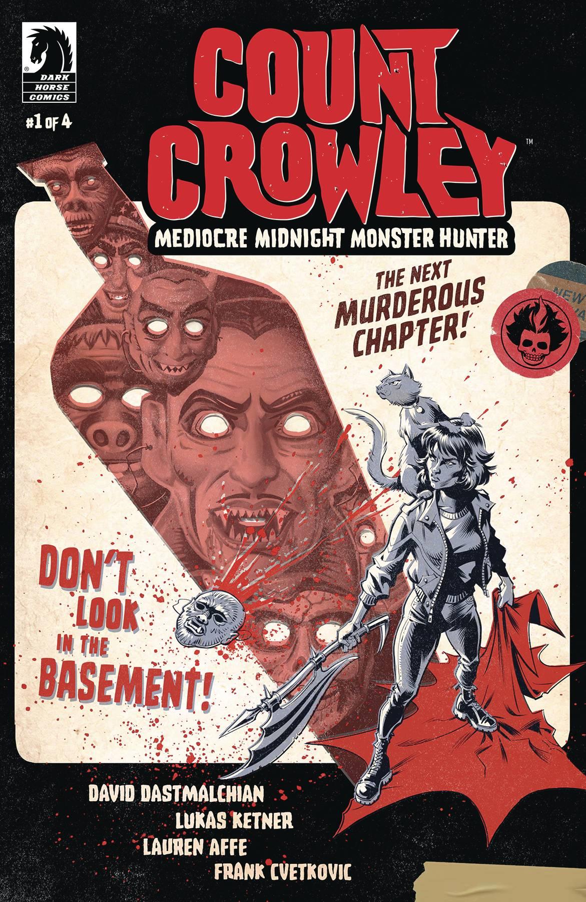 Count Crowley Mediocre Midnight Monster Hunter #1 Cvr A Ketn Dark Horse Prh Comic Book
