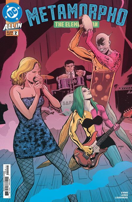 Metamorpho The Element Man #2 Cvr A Steve Lieber DC Comics Comic Book