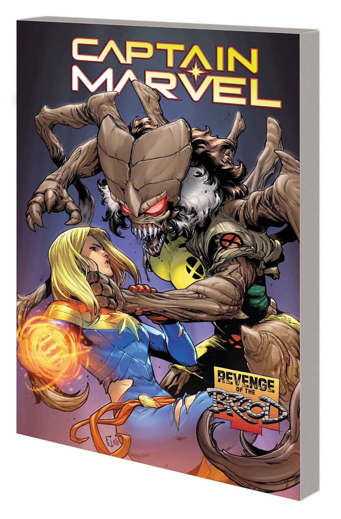 Captain Marvel Vol 09 Revenge of the Brood Part I Marvel Comics TP