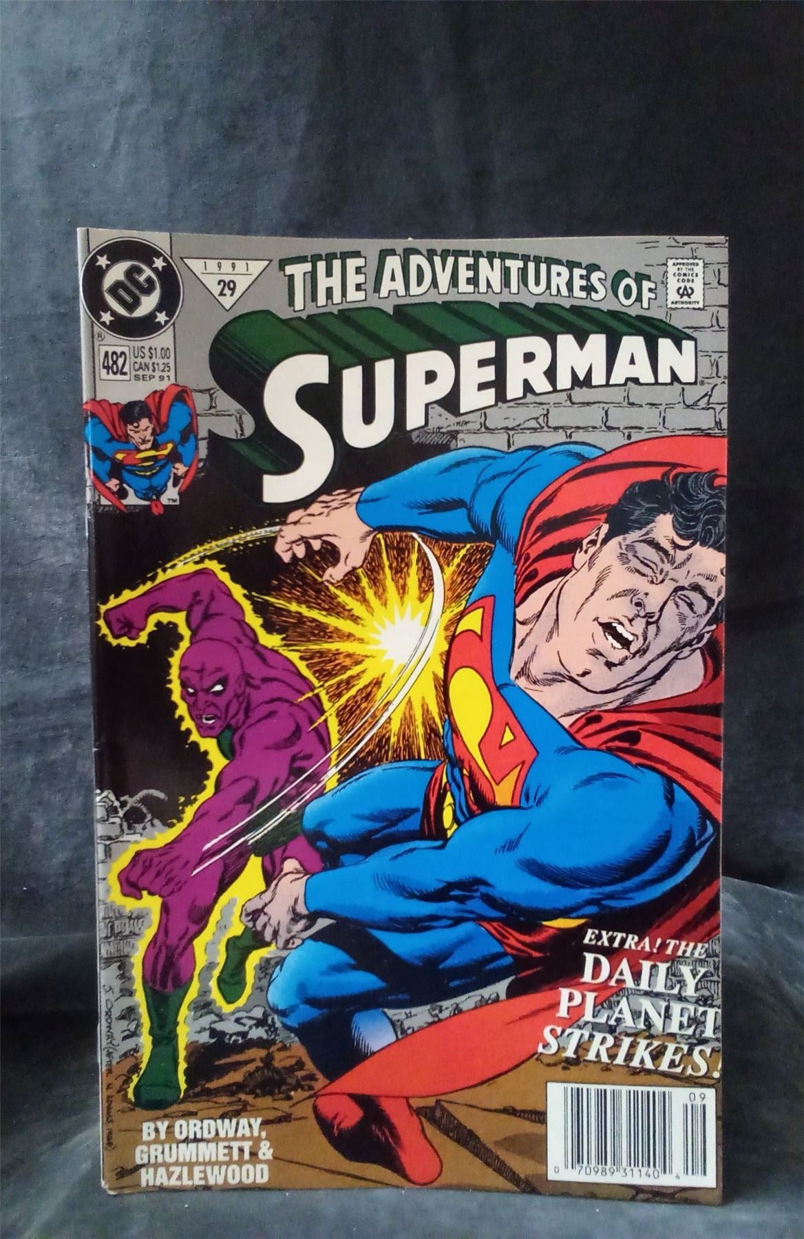 Adventures of Superman #482 1991 DC Comics Comic Book