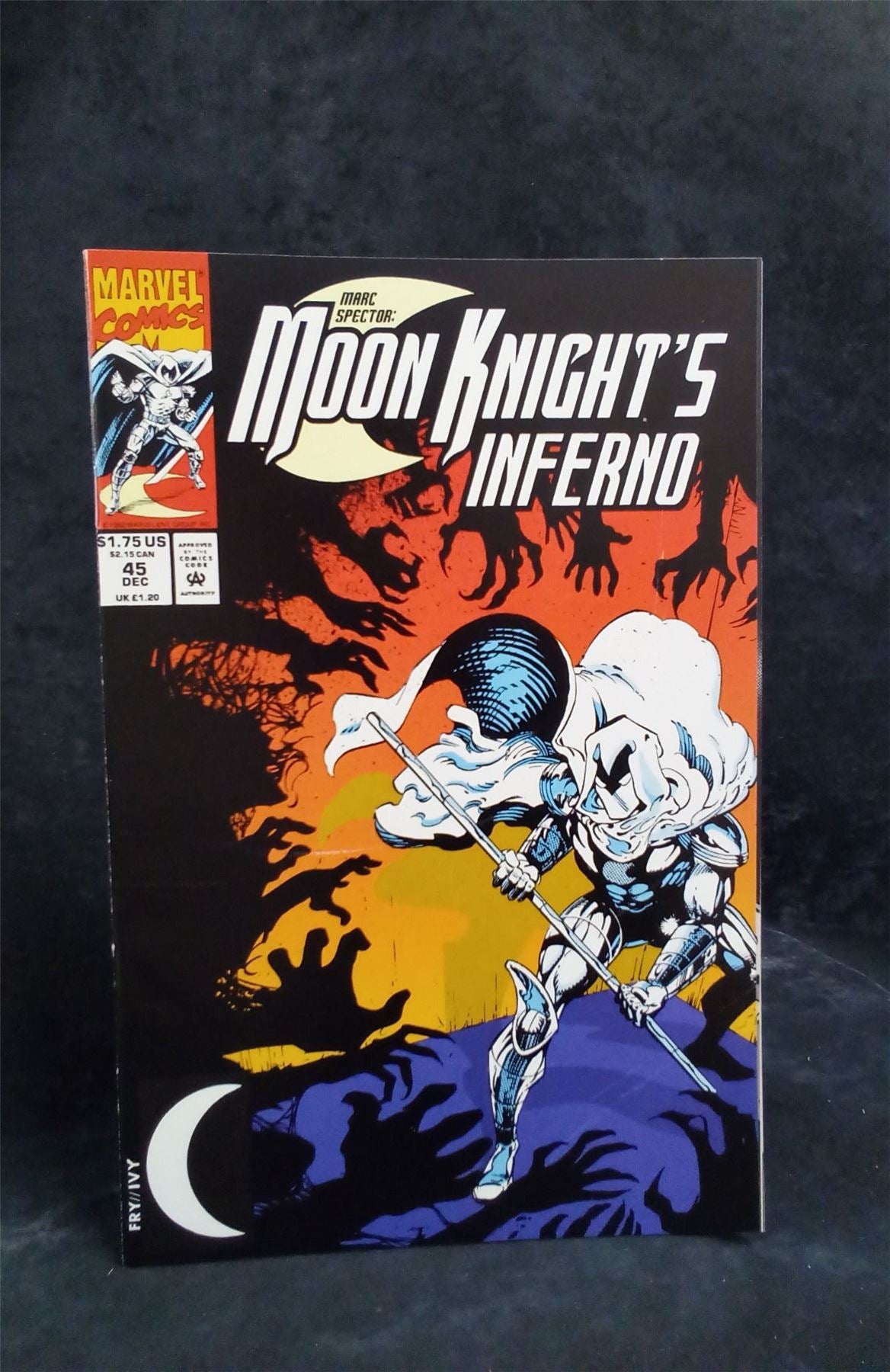 Marc Spector: Moon Knight #45 1992 Marvel Comics Comic Book
