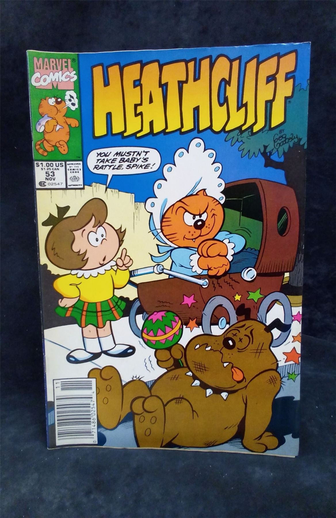 Heathcliff #53 1990 Marvel Comics Comic Book