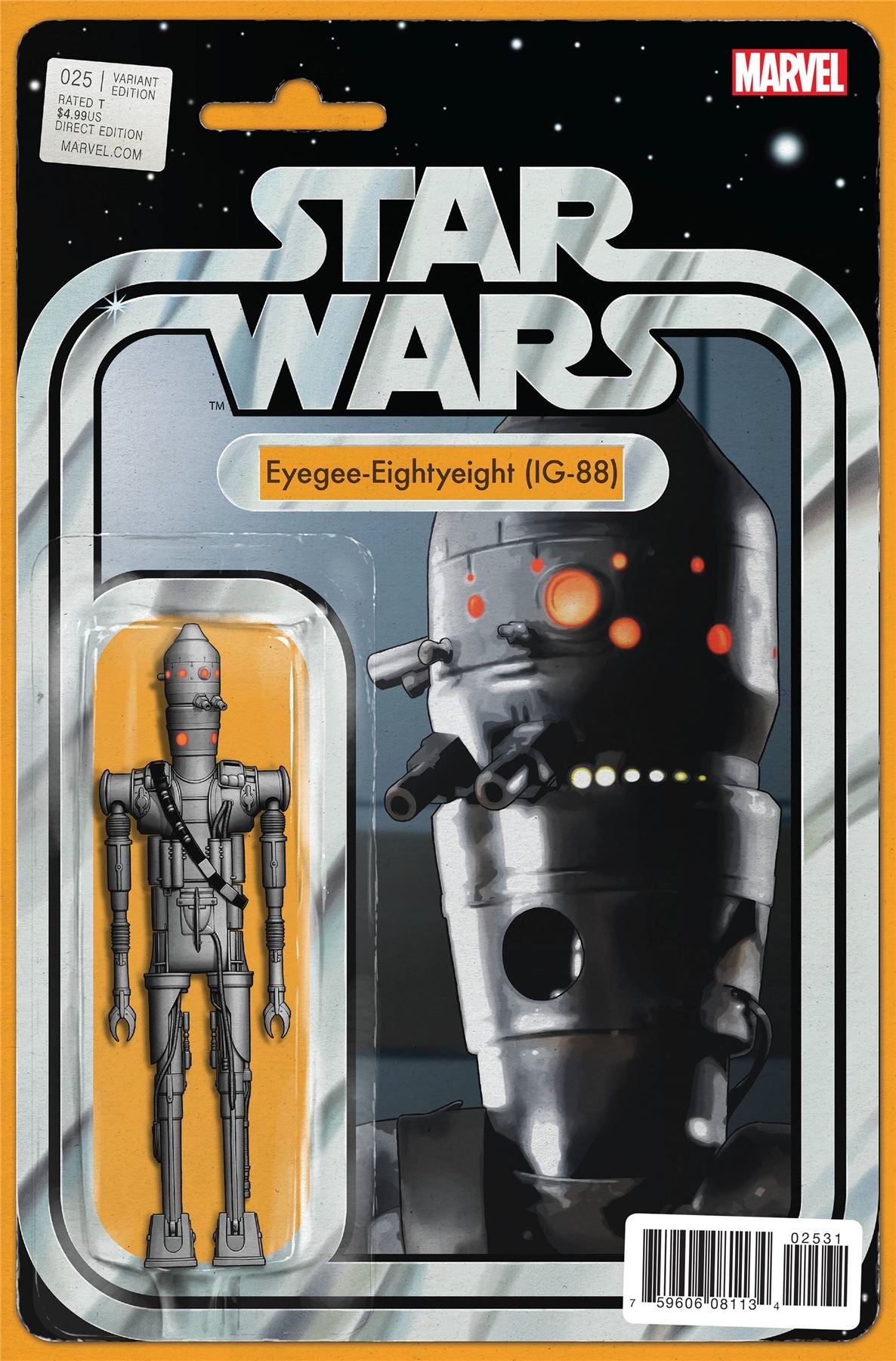 Star Wars #25 Christopher Action Figure Var (Christopher Action Figure Var) Marvel Comics Comic Book