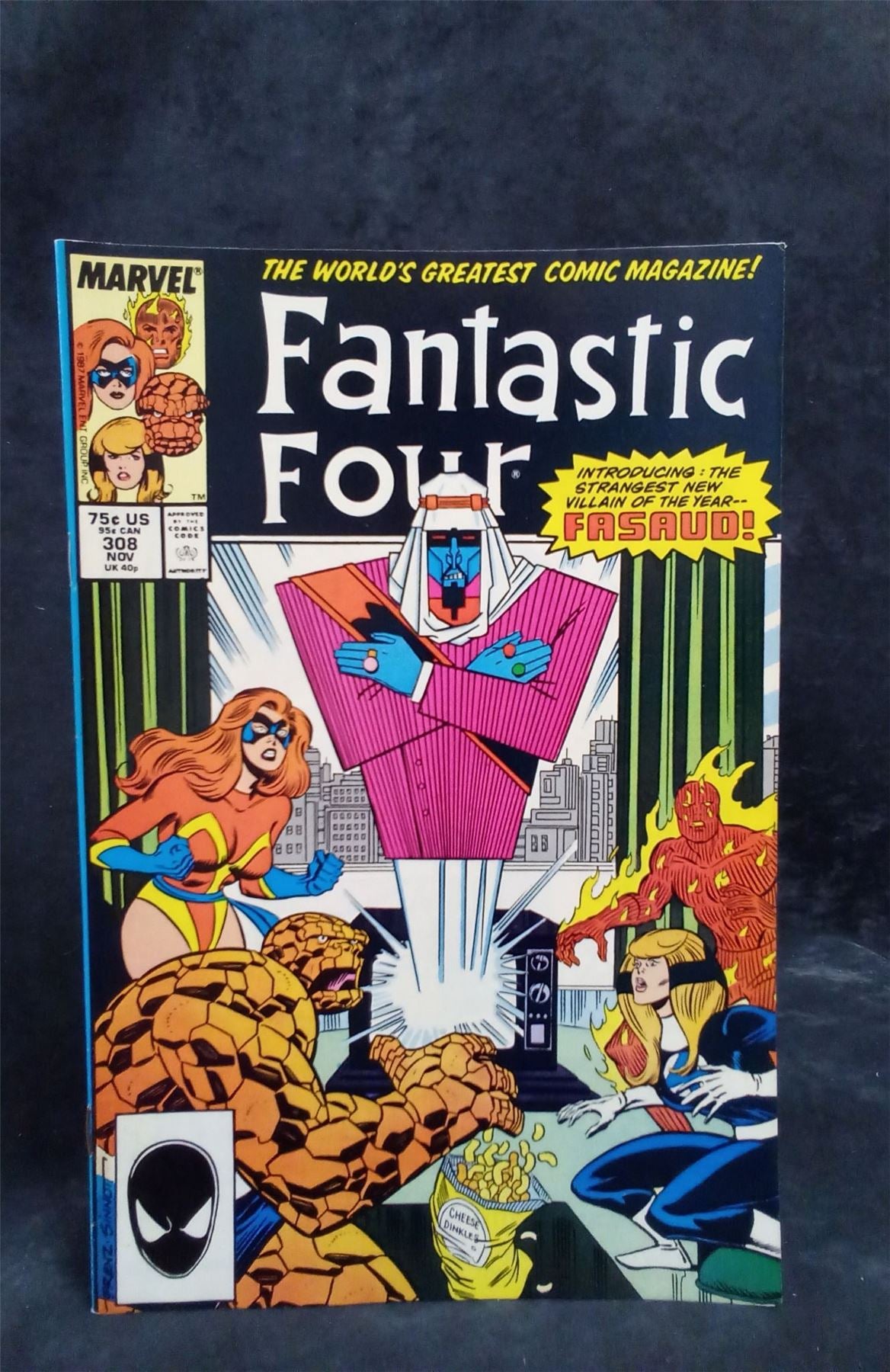 Fantastic Four #308 1987 Marvel Comics Comic Book