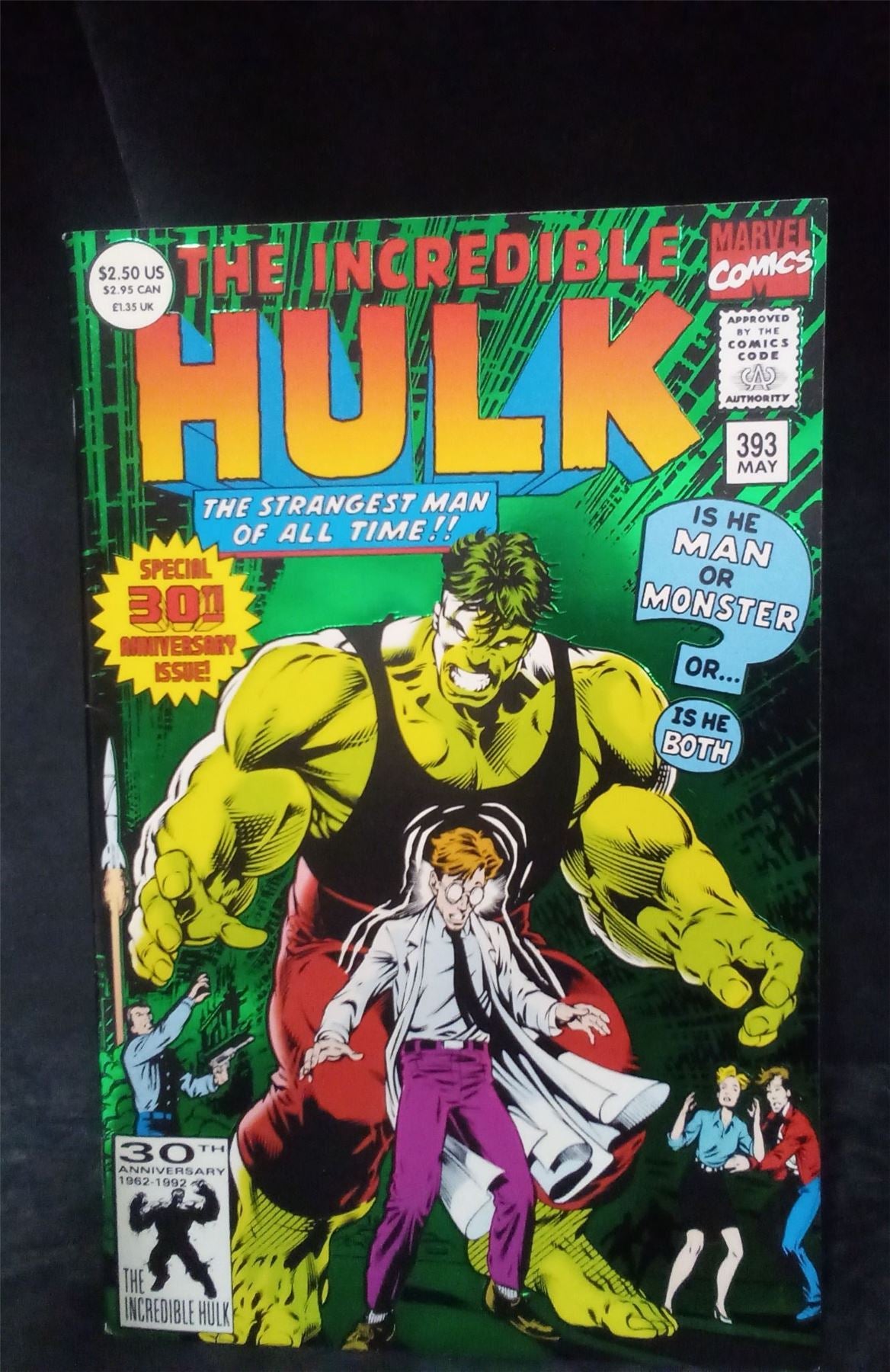 The Incredible Hulk #393 1992 Marvel Comic Book