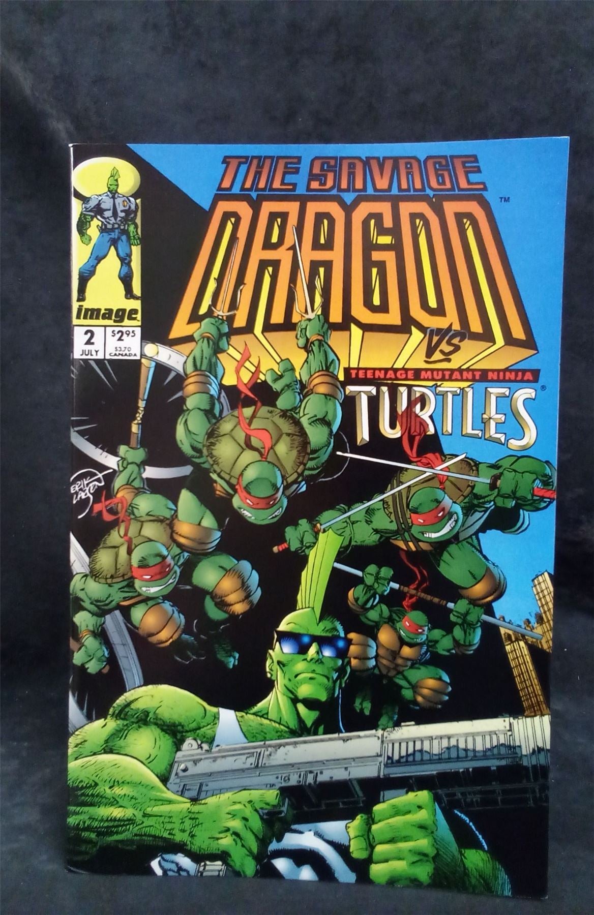 Savage Dragon #2 1993 image comics Comic Book