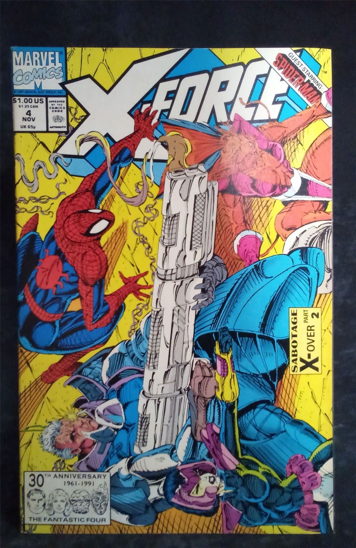 X-Force #4 1991 Marvel Comics Comic Book