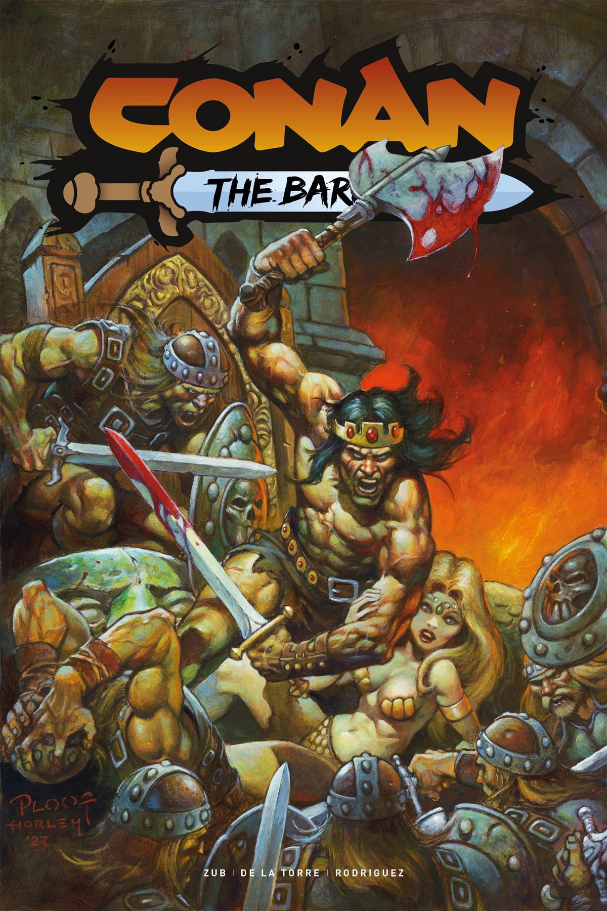 Conan Barbarian #11 Cvr A Horley (mr) Titan Comics Comic Book