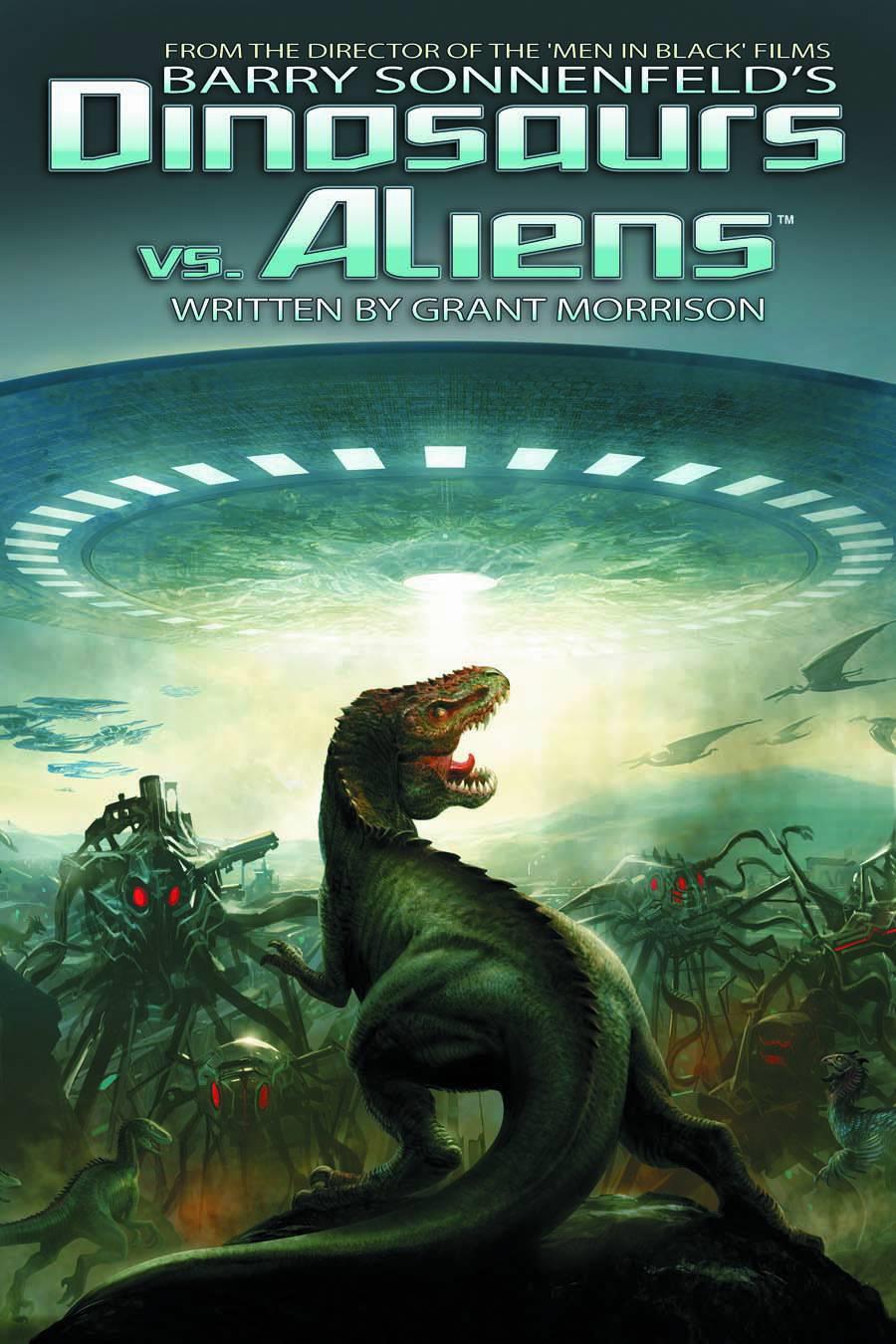 Grant Morrison Dinosaurs Vs Aliens Hc
