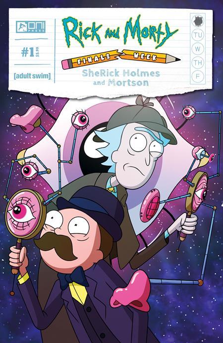 Rick And Morty Presents Finals Week Sherick Holmes And Mortson #1 Cvr B Phil Murphy Var Oni Press Comic Book