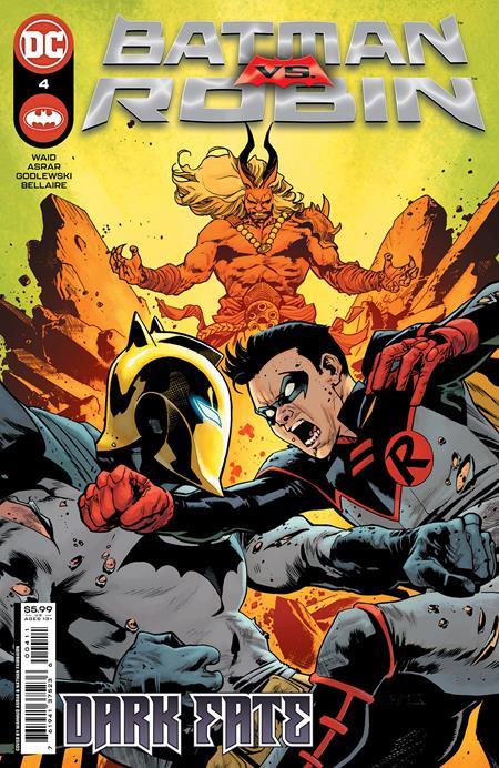 Batman Vs Robin #4 (of 5) Cvr A Mahmud Asrar DC Comics Comic Book