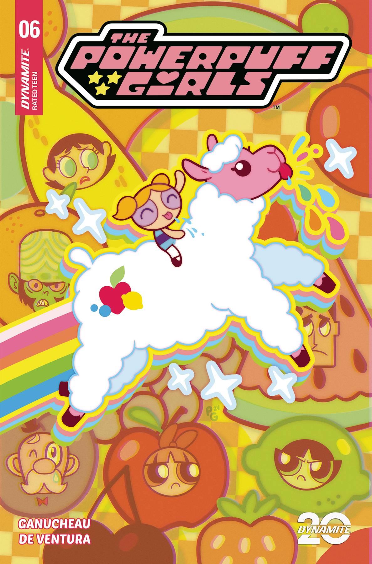 Powerpuff Girls #6 Cvr A Ganucheau Cvr A Ganucheau Dynamite Comic Book 2024