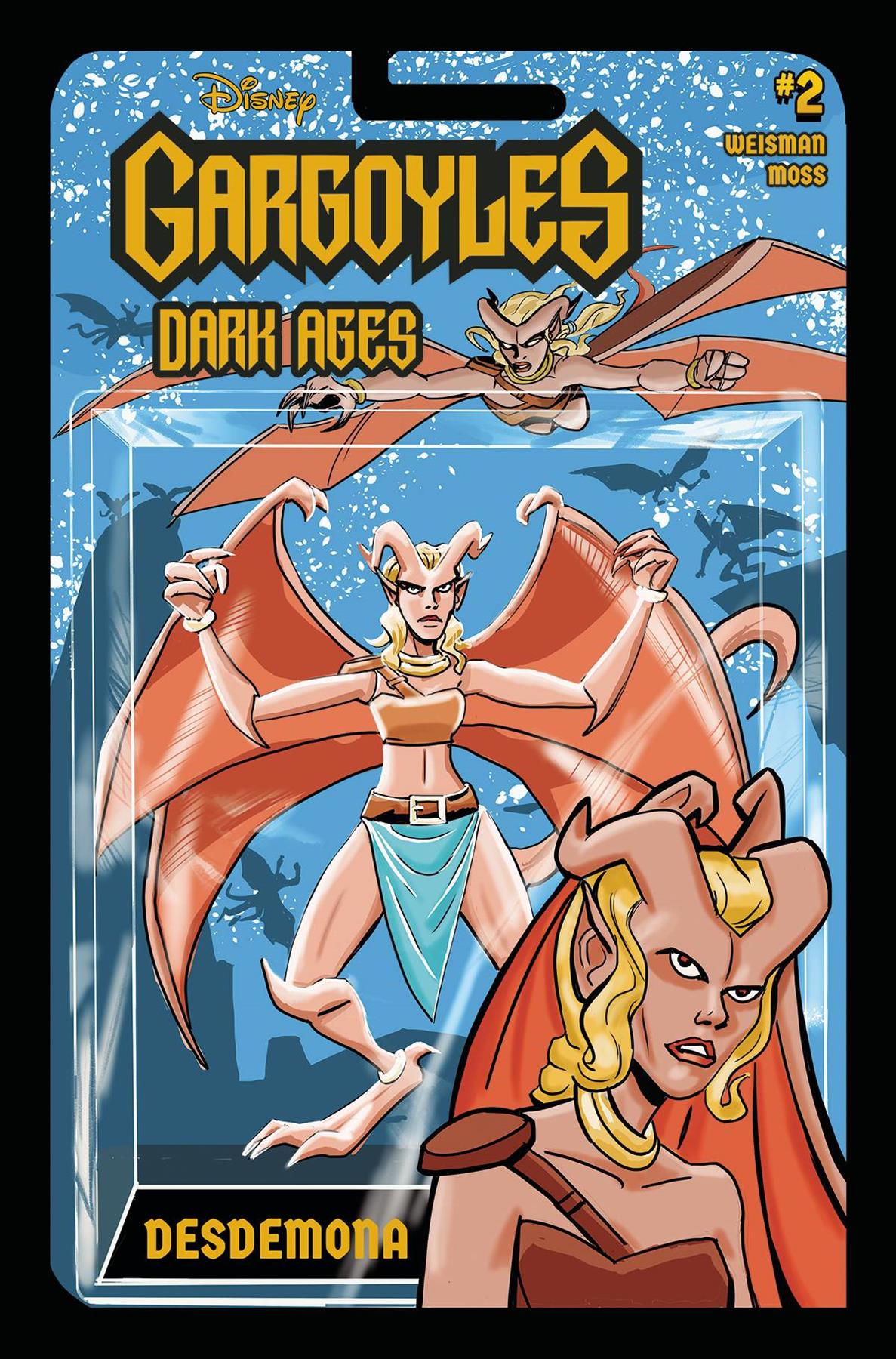 Gargoyles Dark Ages #2 Cvr F Action Figure Dynamite Comic Book