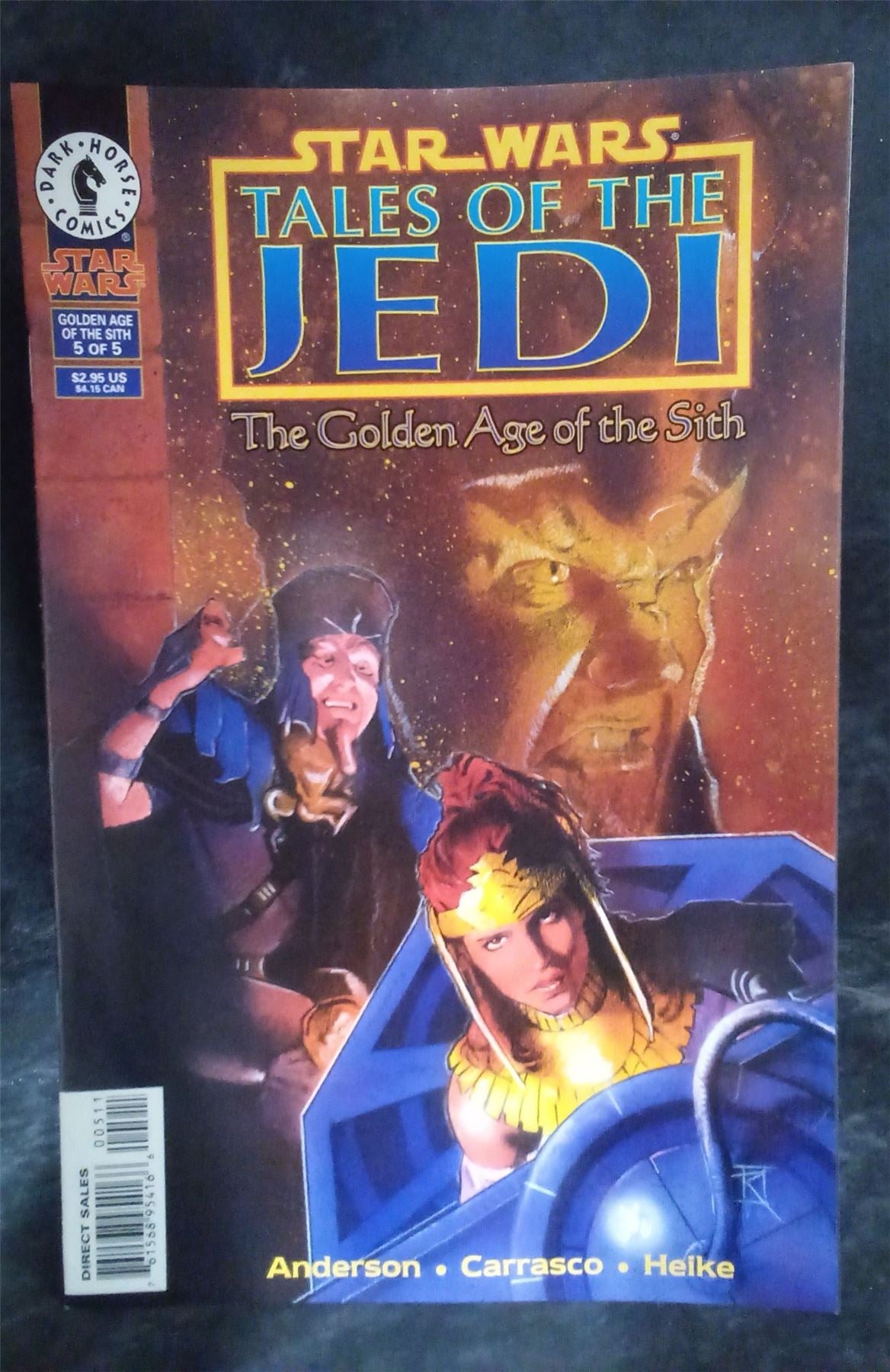 Star Wars: Tales of the Jedi - The Golden Age of the Sith #5 1997 Dark Horse Comic Book