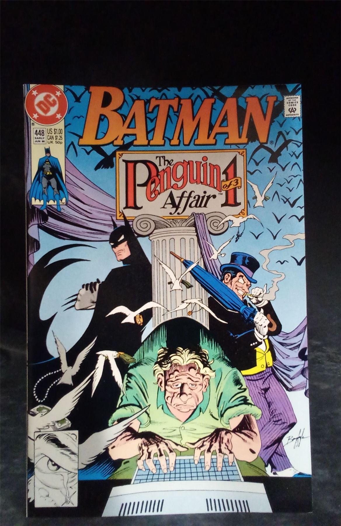 Batman #448 1990 DC Comics Comic Book
