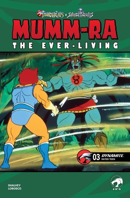 Mumm Ra The Ever Living #3 Cvr E Animation Art Var DYNAMITE Entertainment Comic Book