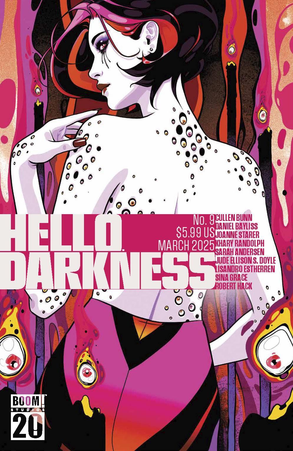 Hello Darkness #9 Cvr D Anniversary Var Montes (mr) Boom! Studios Comic Book
