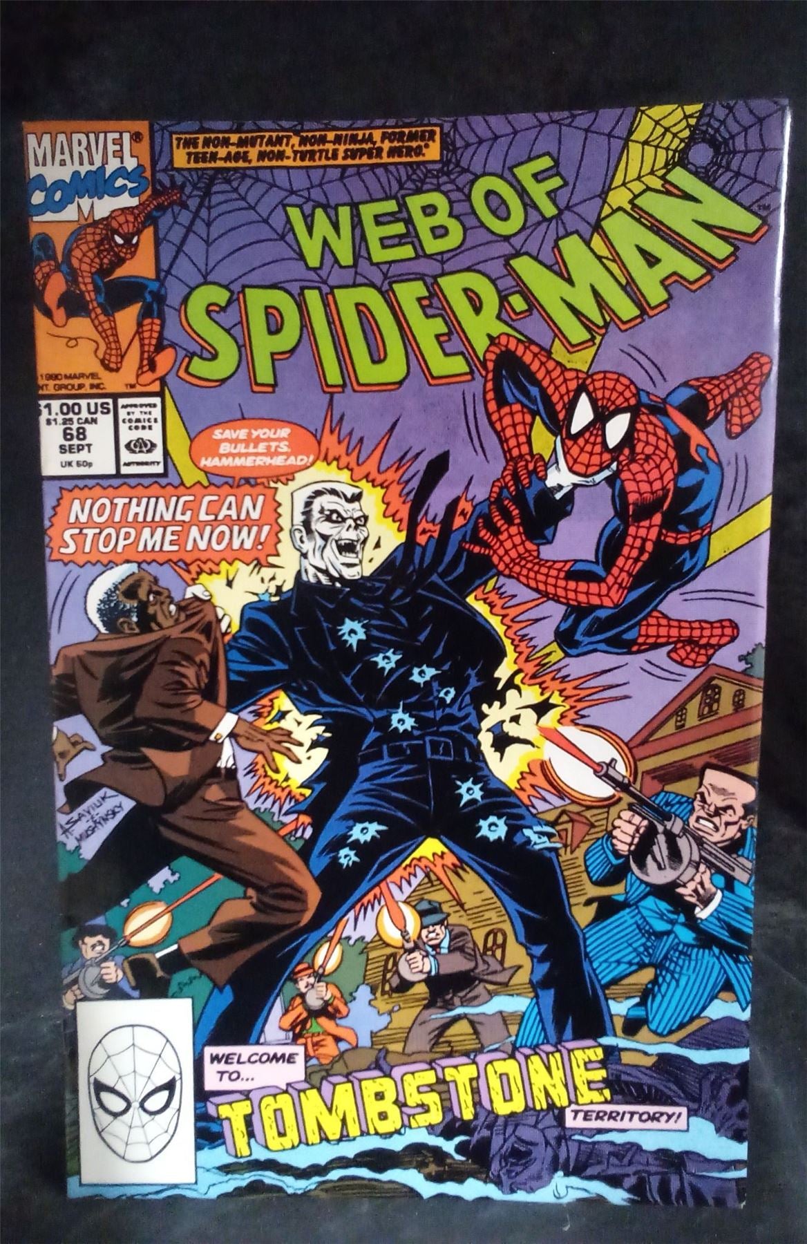 Web of Spider-Man #68 1990 Marvel Comics Comic Book