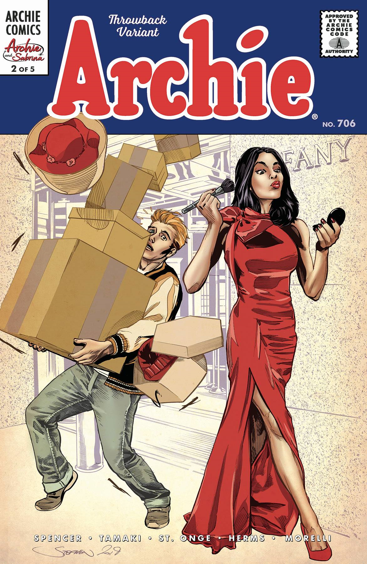 Archie #706 ((archie & Sabrina Pt 2) Cvr C Mooney) Archie Comic Publications Comic Book