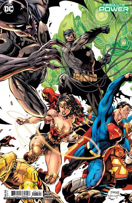Absolute Power #1 (of 4) Cvr B Jim Lee Card Stock Var DC Comics Comic Book