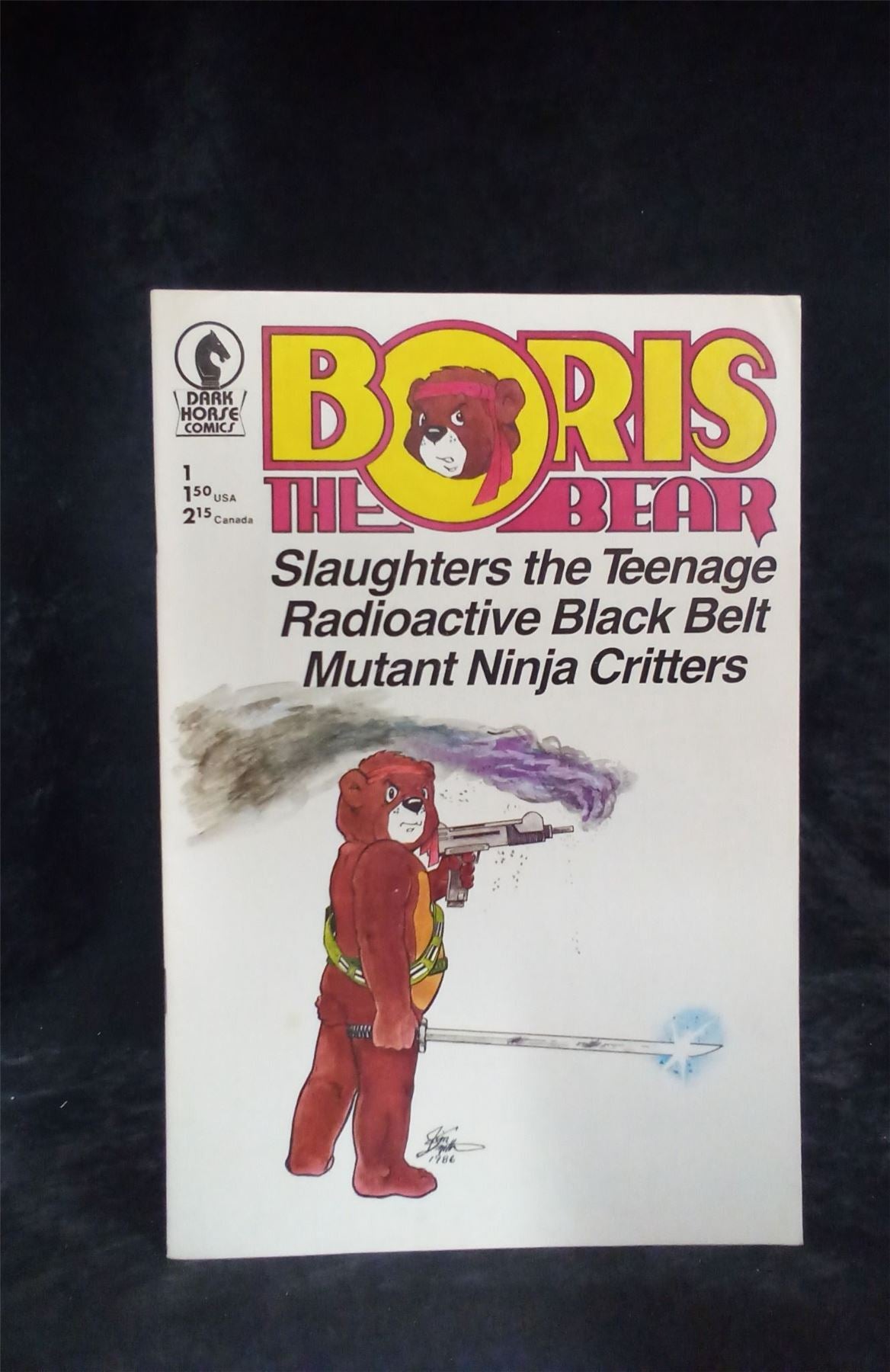 Boris the Bear #1 1986 Comic Book