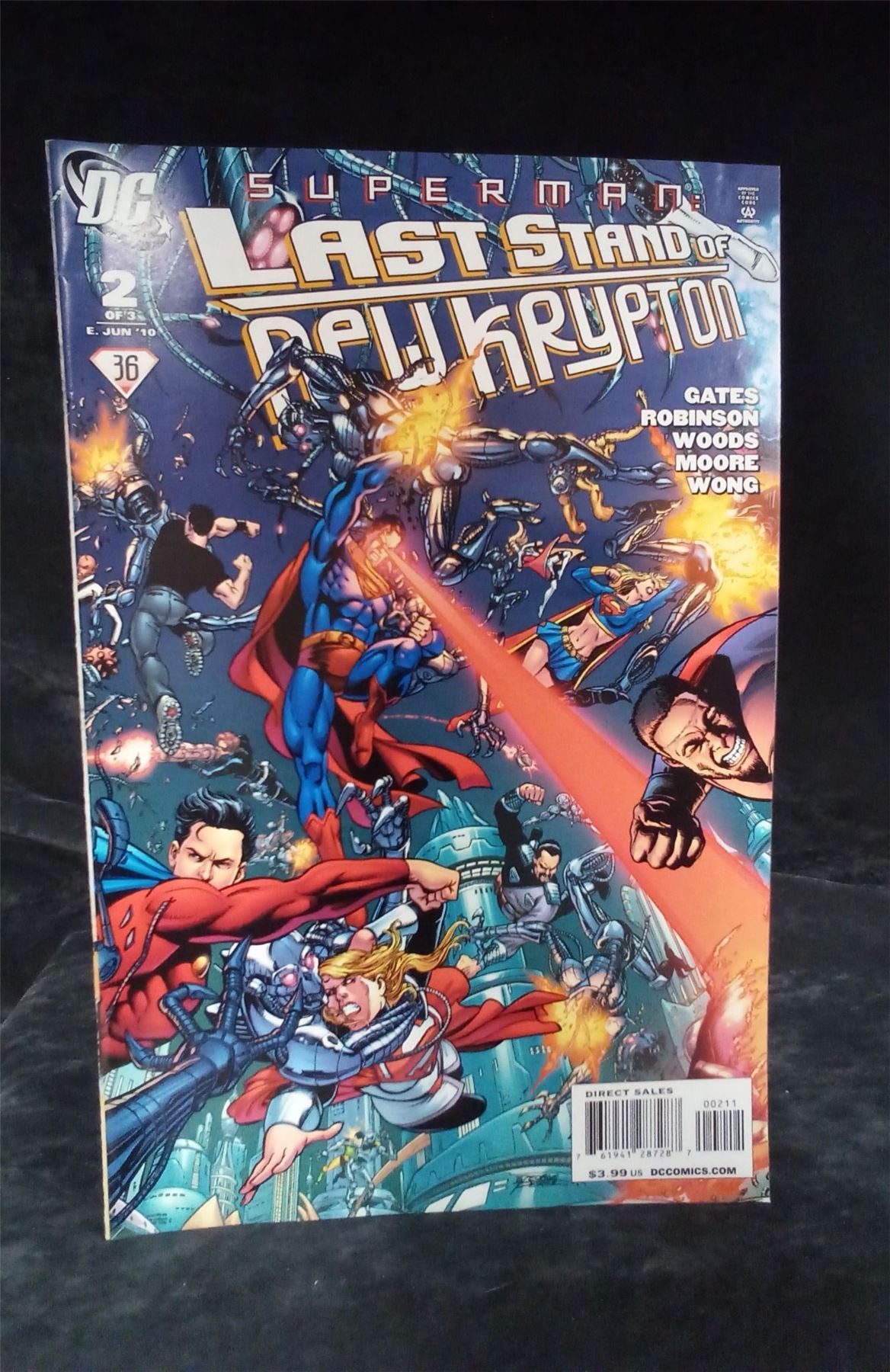 Superman: Last Stand of New Krypton #2 2010 DC Comics Comic Book