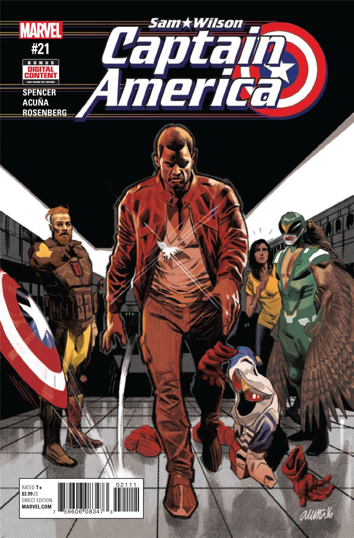 Captain America Sam Wilson #21 Marvel Comics Comic Book