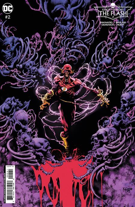 Knight Terrors Flash #2 (of 2) Cvr D Inc 1:25 Kyle Hotz & Mike Spicer Card Stock Var DC Comics Comic Book