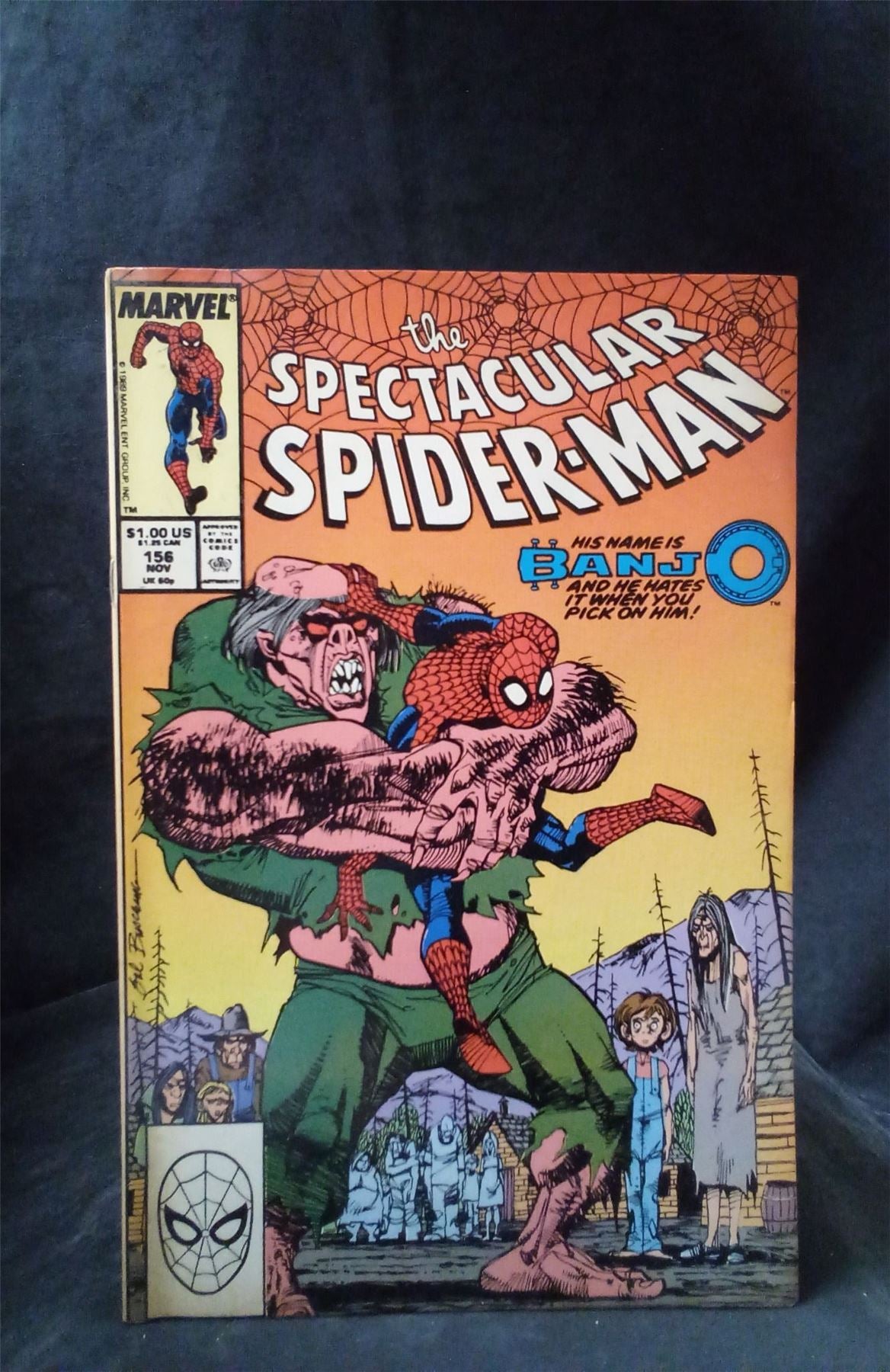 The Spectacular Spider-Man #156 1989 Marvel Comics Comic Book