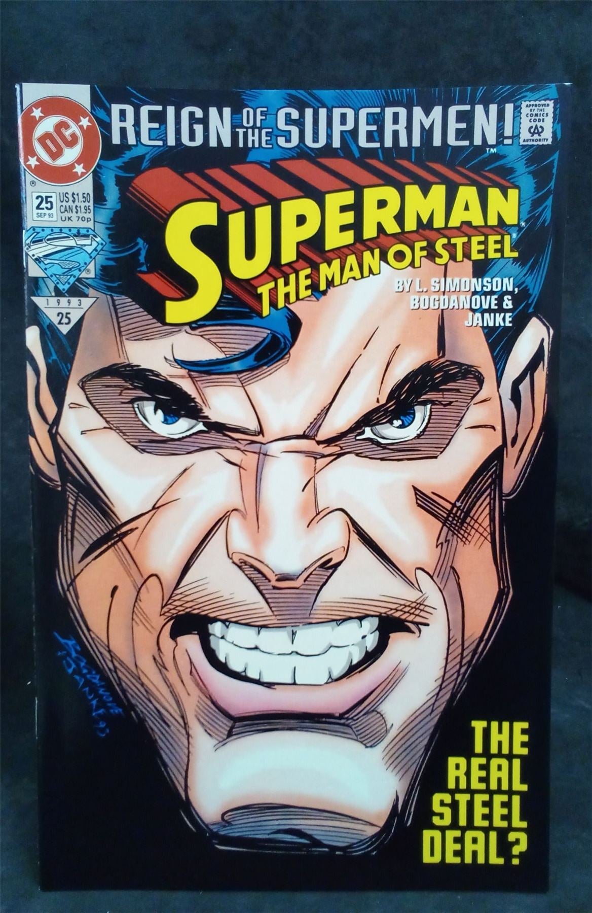 Superman: The Man of Steel #25 1993 DC Comics Comic Book