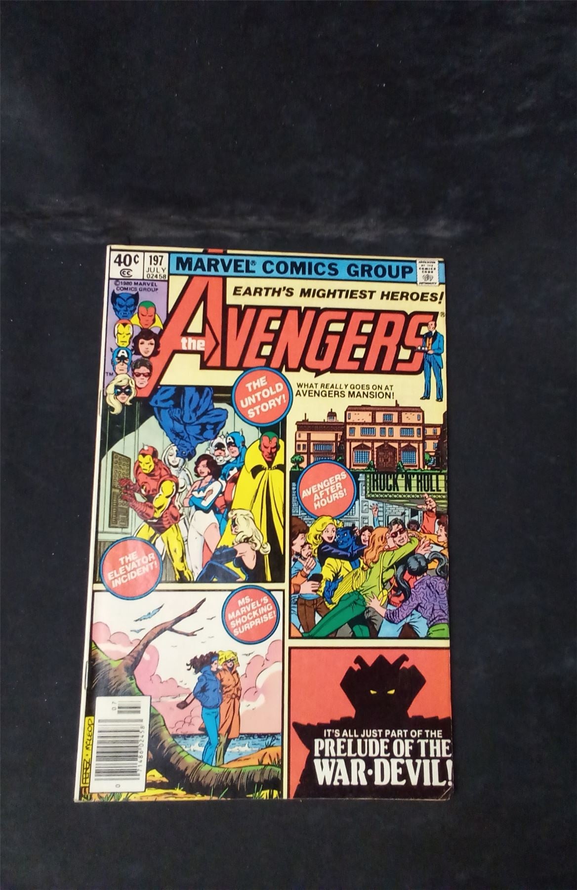 The Avengers #197 1980 marvel Comic Book