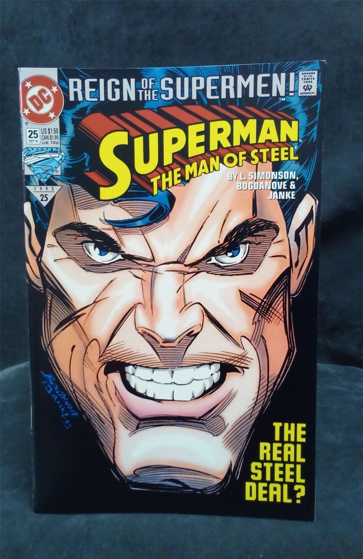 Superman: The Man of Steel #25 1993 DC Comicss Comic Book