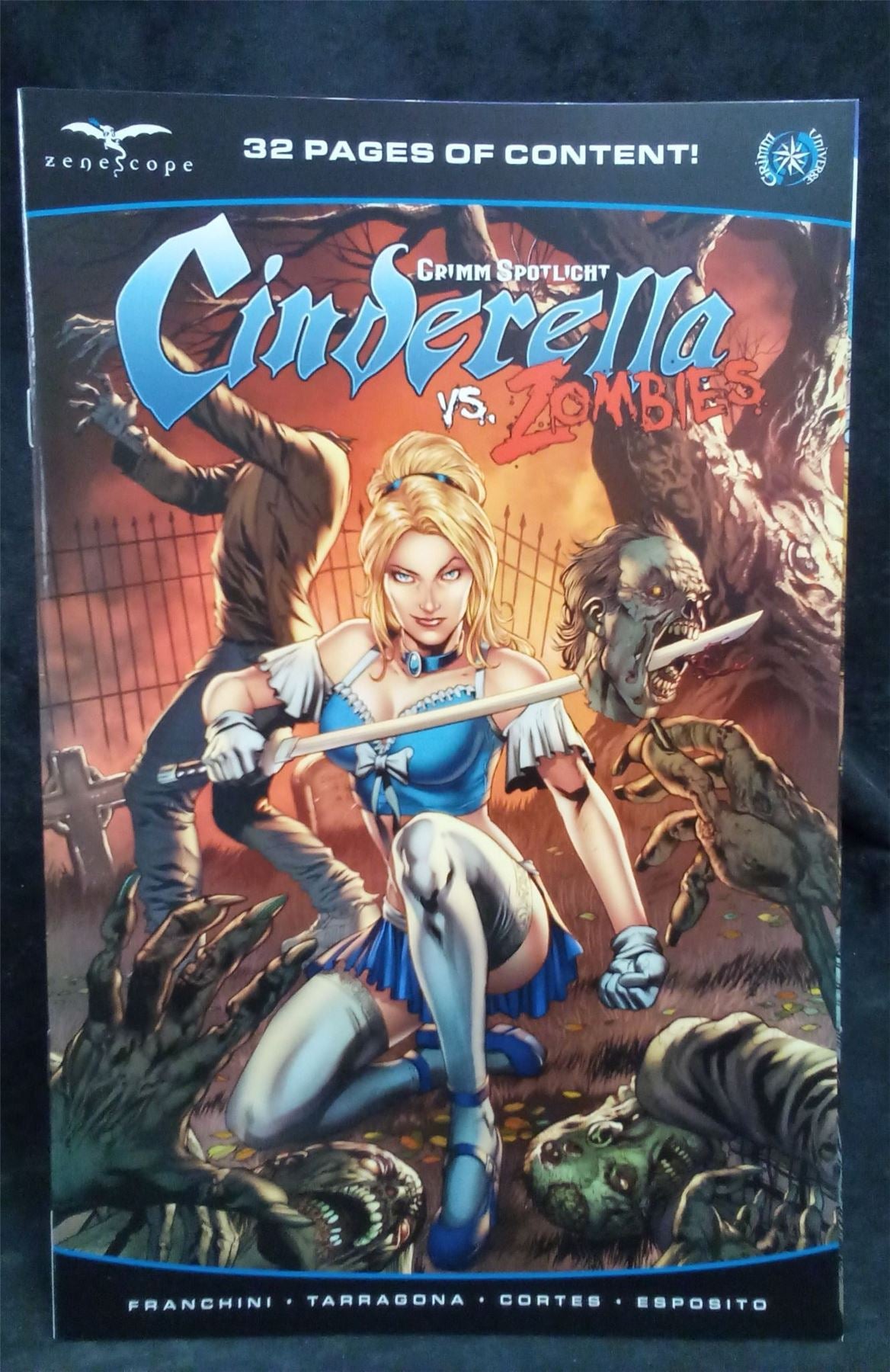 Grimm Spotlight: Cinderella vs. Zombies Zenescope Comic Book
