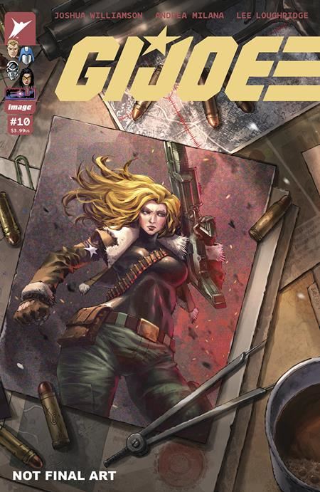 Gi Joe #10 Cvr C Inc 1:10 Alan Quah Connecting Var Image Comics Comic Book