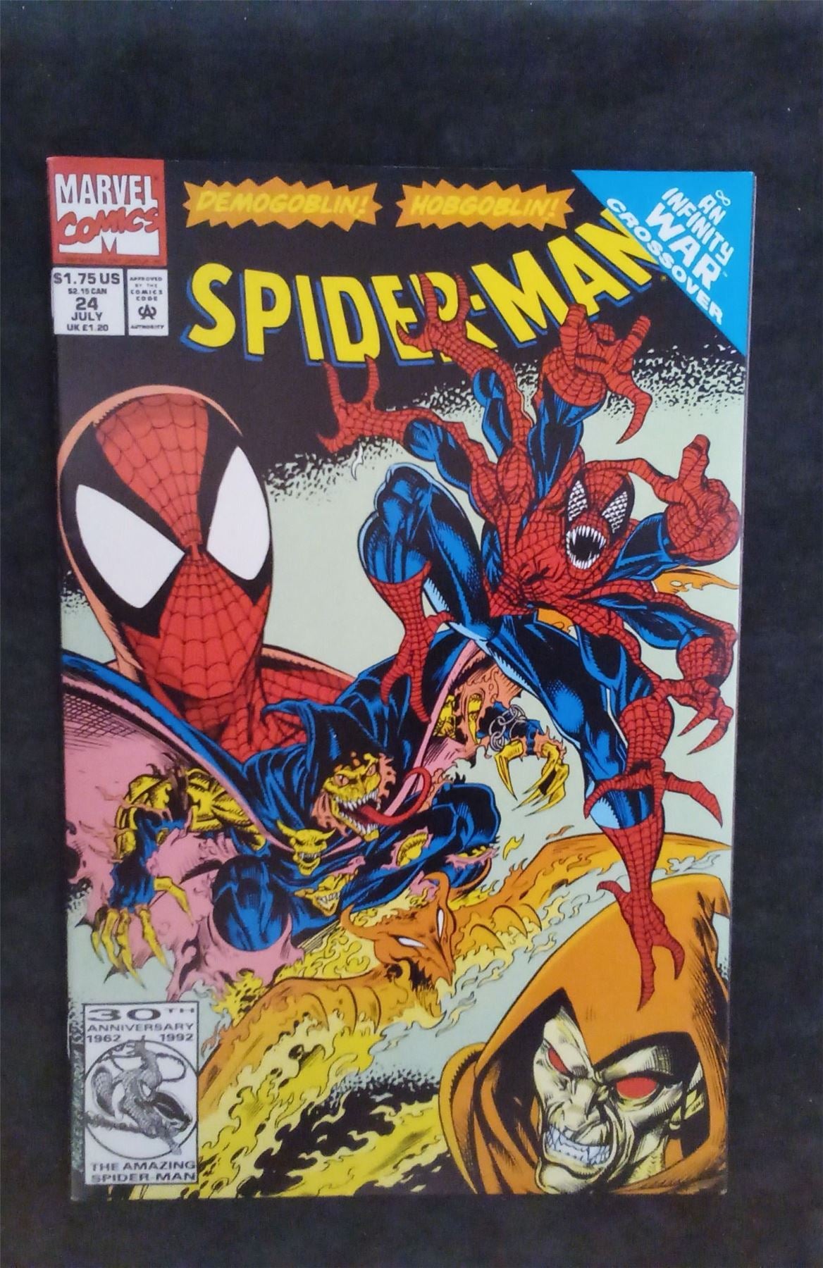 Spider-Man #24 1992 marvel Comic Book