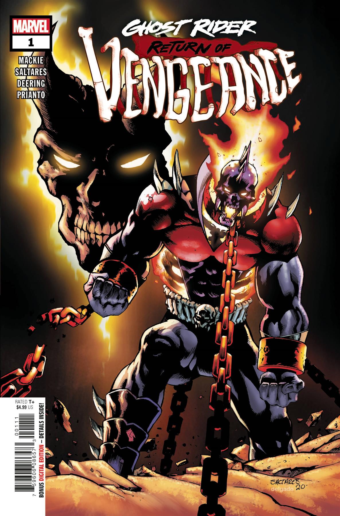 Ghost Rider Return Of Vengeance #1 Marvel Comics Comic Book
