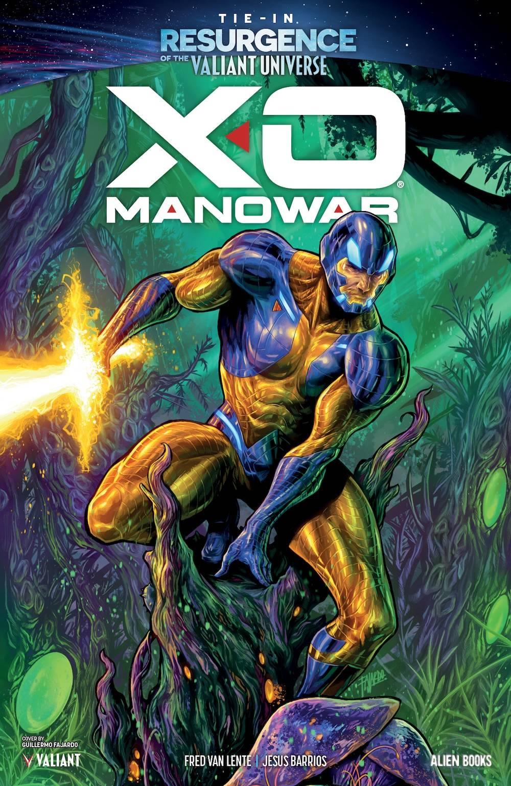 Resurgence X-o Manowar One Shot Cvr A Fajardo Valiant Comic Book