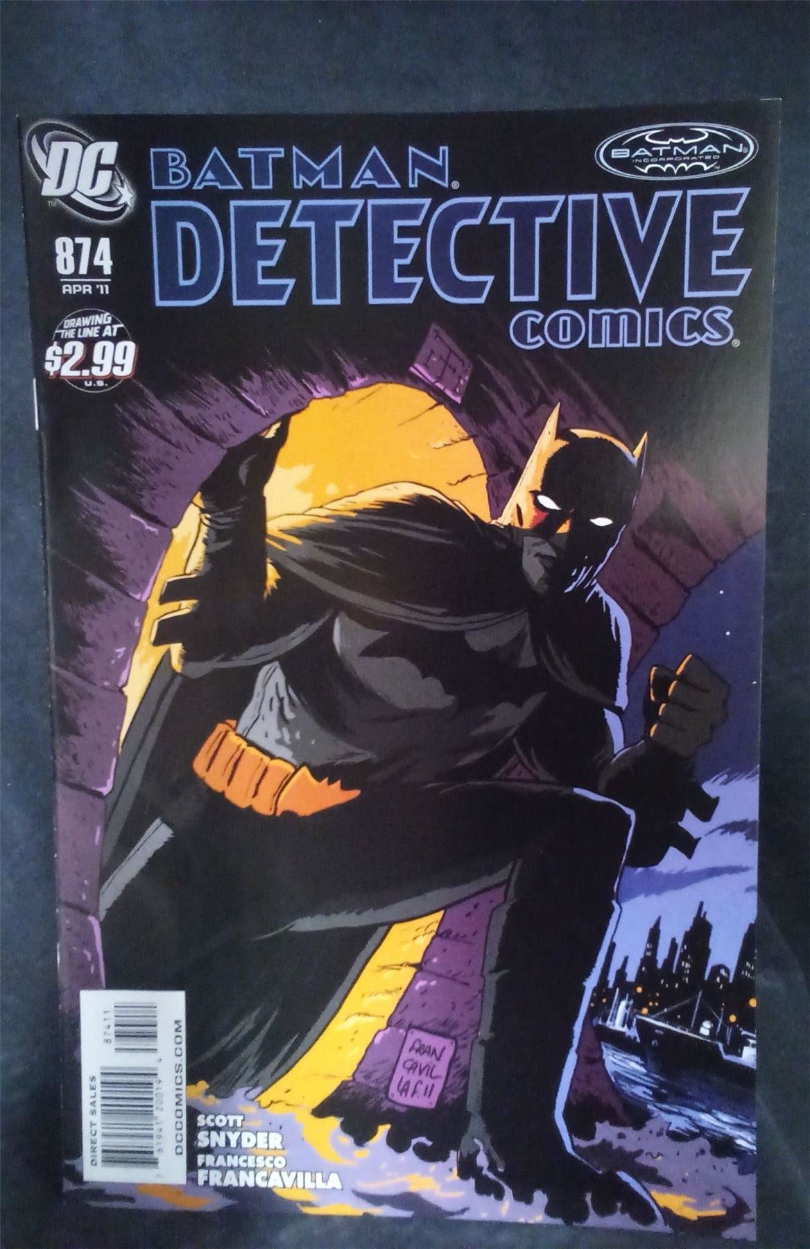 Detective Comics #874 2011 DC Comics Comic Book