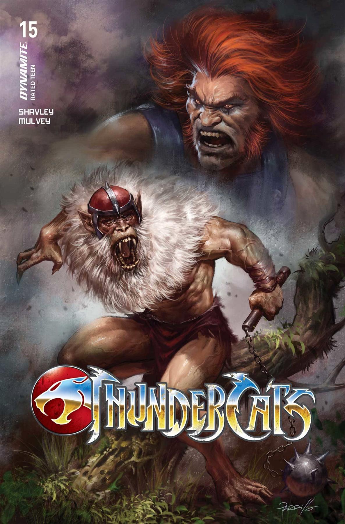 Thundercats #15 Cvr A Parrillo (c: 1-0-0) Dynamite Comic Book